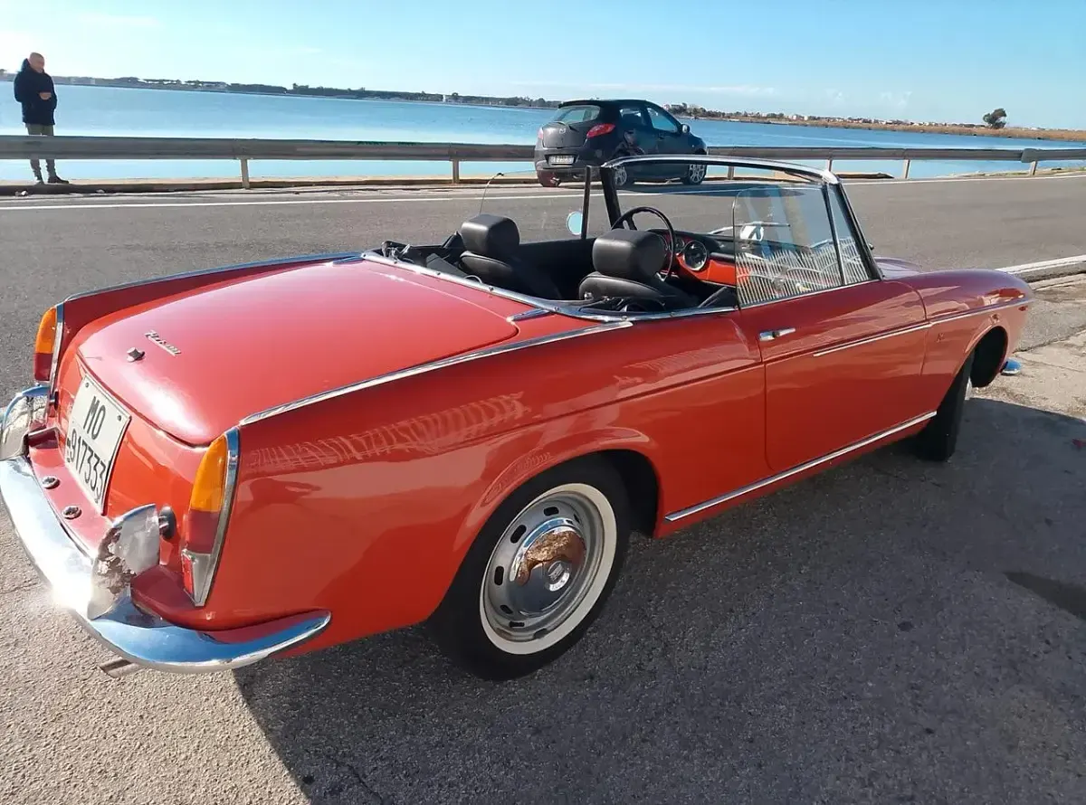 Usata Fiat 1200 97 CV (71 kW) 1977 Rosso Berlina