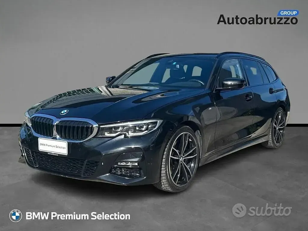 Usata BMW 320e M Sport 190 CV (139 kW) 2021 Nero Station wagon