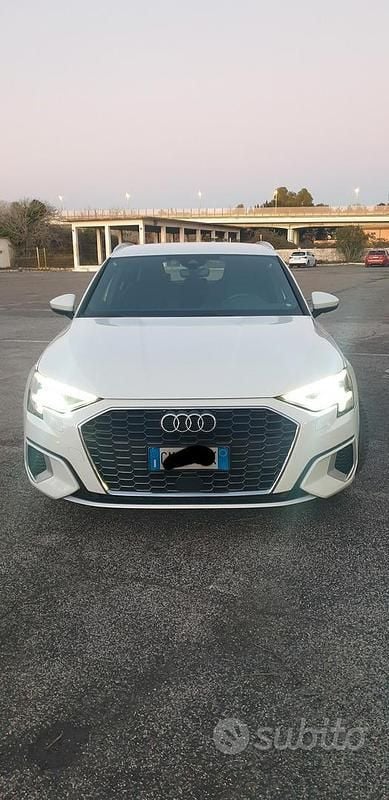Usata Audi A3 S-Line 110 CV (80 kW) 2022 Bianco Berlina