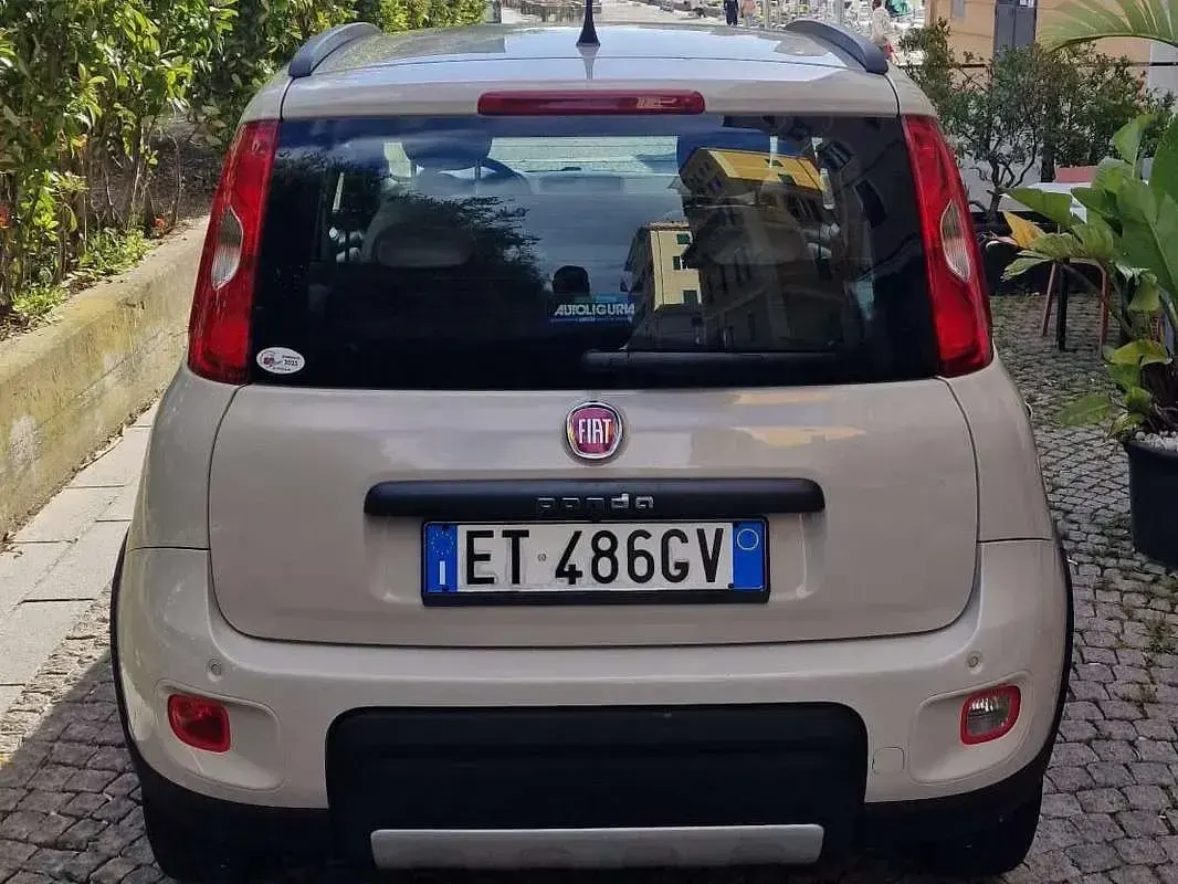 Usata Fiat Panda 4x4 75 CV (55 kW) 2013 Beige Utilitaria