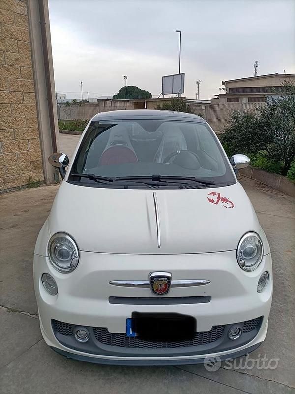 Usata Abarth 500 180 CV (132 kW) 2014 Bianco Berlina