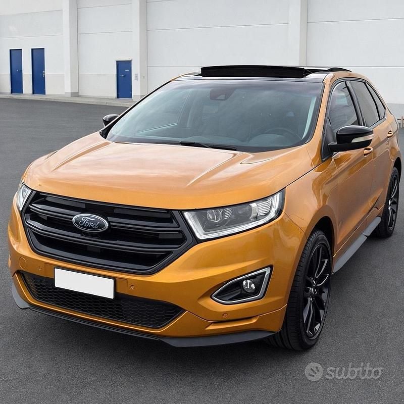 Usata Ford Edge Vignale 210 CV (154 kW) 2018 Arancione SUV