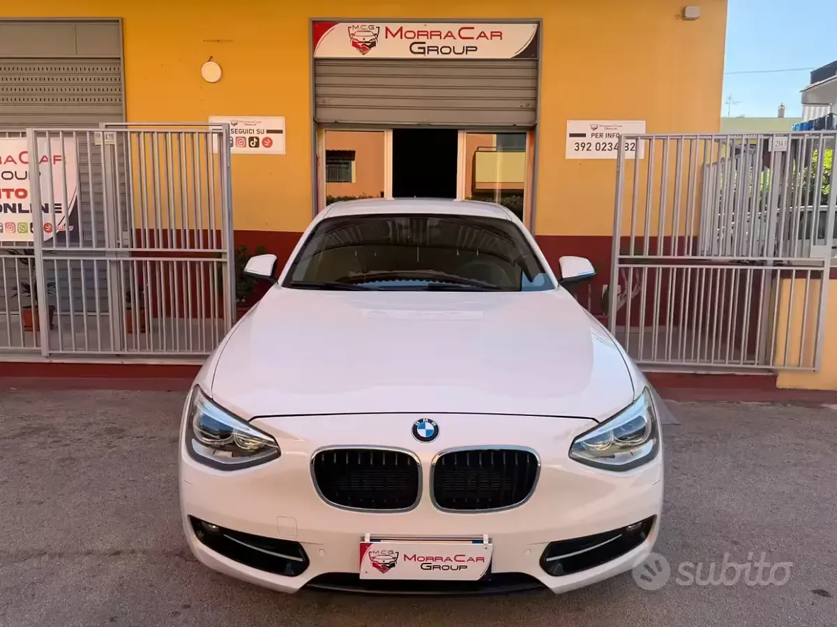 Usata BMW 118 M Sport 143 CV (105 kW) 2013 Bianco Utilitaria