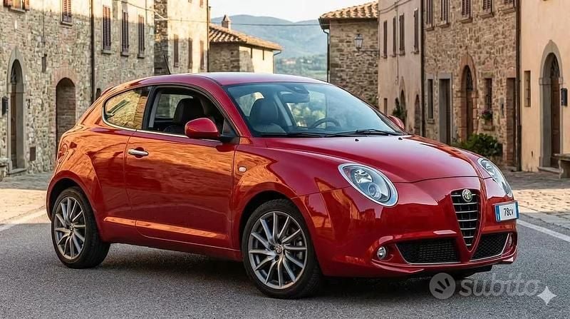 Usata Alfa Romeo MiTo Super 78 CV (57 kW) 2017 Rosso Utilitaria