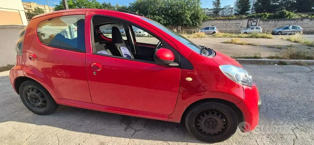 Usata Citroën C1 68 CV (50 kW) 2007 Rosso Utilitaria