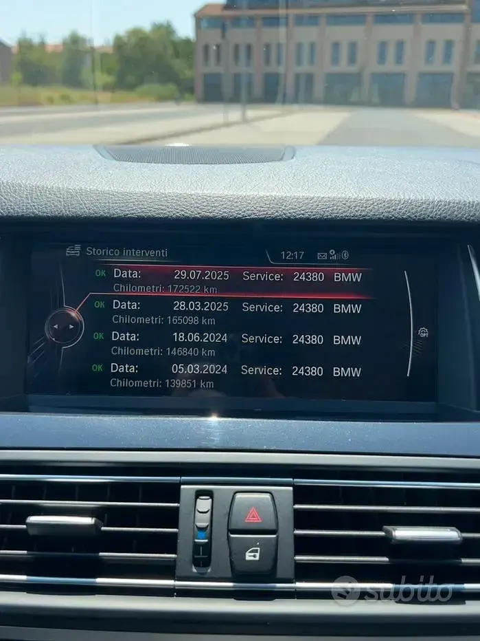 Usata BMW 520 Luxury Line 190 CV (139 kW) 2016 Grigio Station wagon