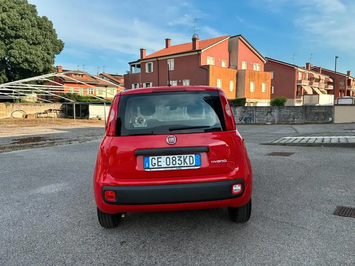 Usata Fiat Panda S 70 CV (51 kW) 2021 Rosso Utilitaria
