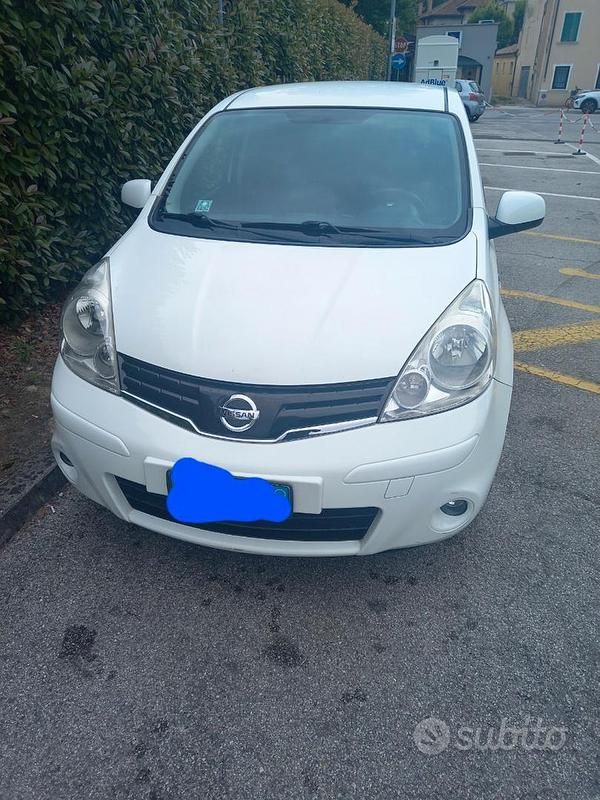 Usata Nissan Note 88 CV (64 kW) 2009 Bianco Monovolume