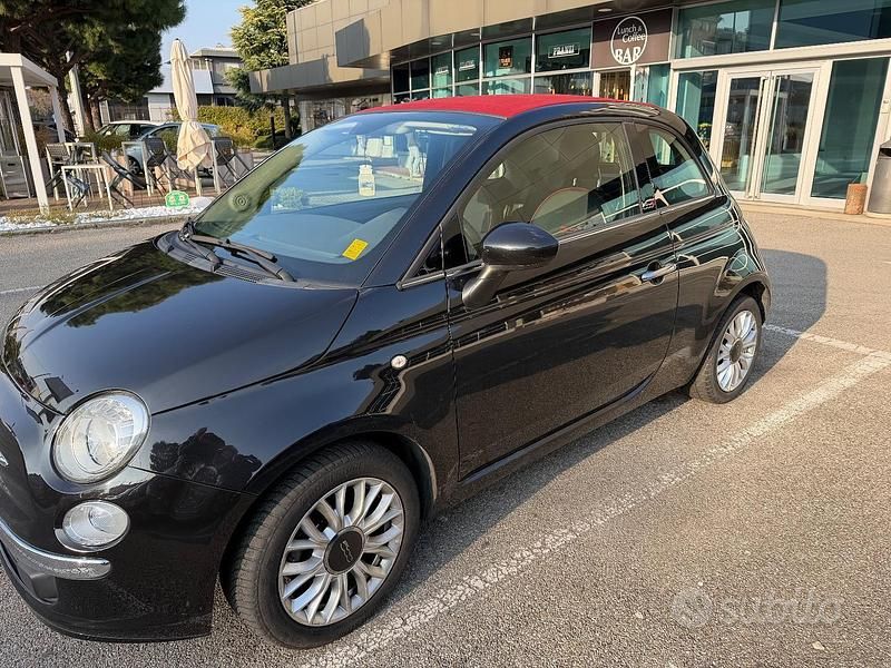 Usata Fiat 500C Lounge 2014 Nero Cabrio