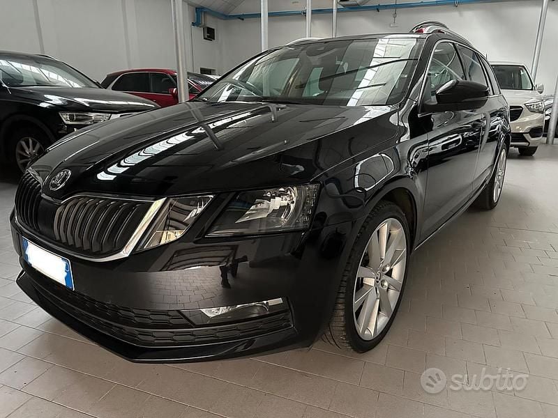 Usata Skoda Octavia Style 150 CV (110 kW) 2019 Nero Station wagon