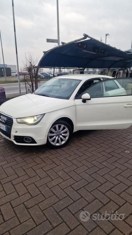 Usata Audi A1 2012 Bianco Utilitaria