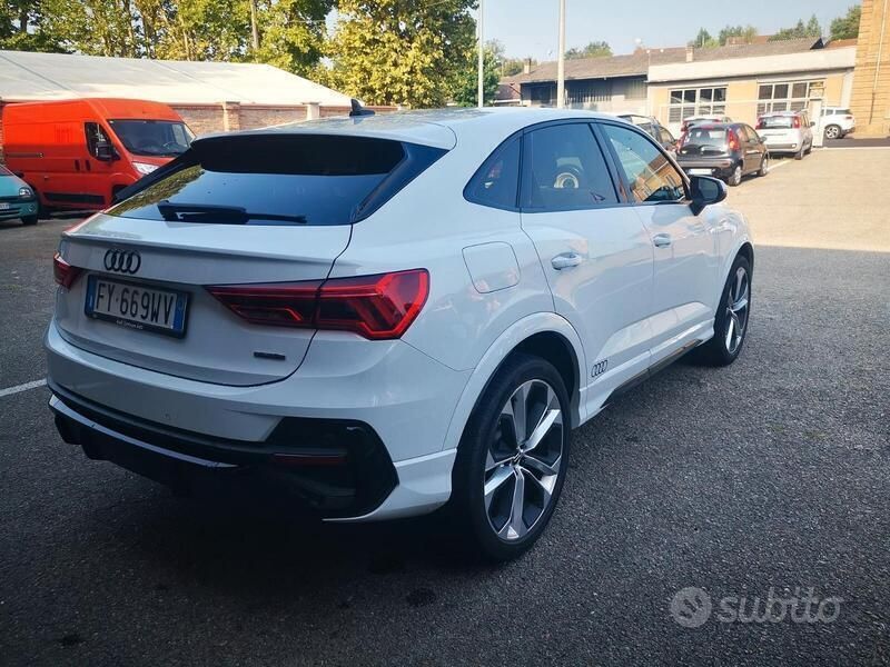 Usata Audi Q3 S-Line 229 CV (168 kW) 2019 Bianco SUV