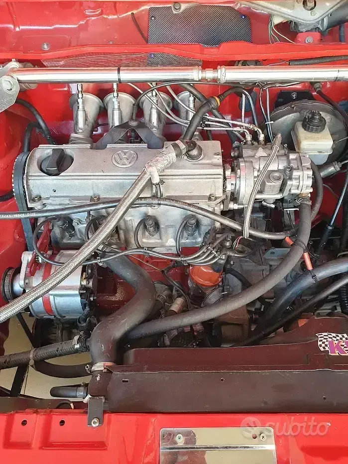 Usata VW Golf I GTI 110 CV (80 kW) 1982 Rosso Utilitaria