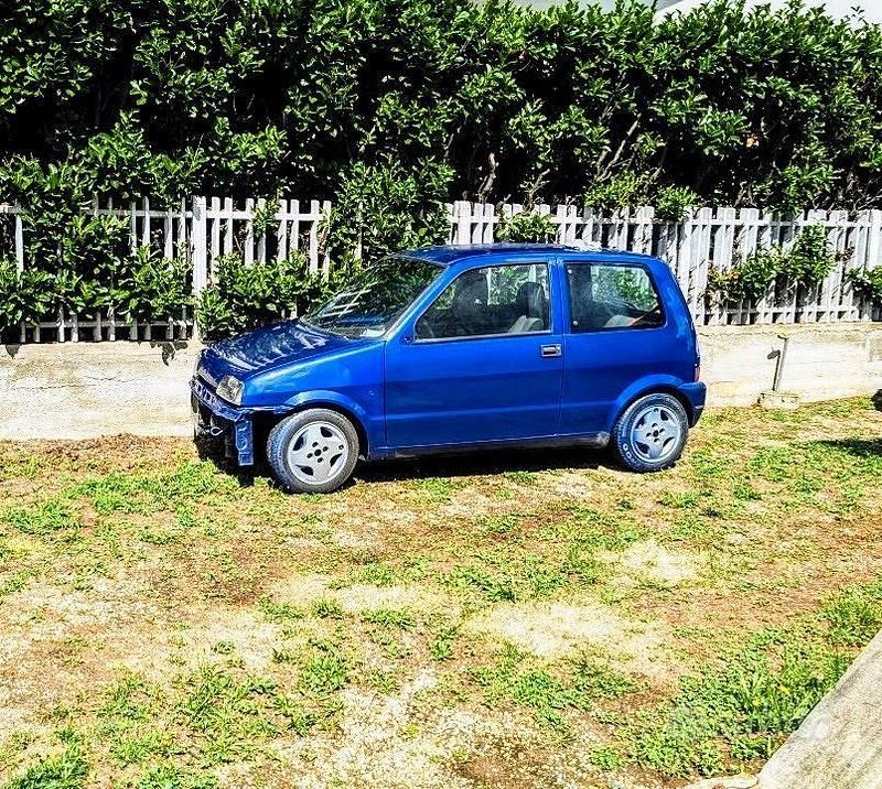 Usata Fiat Cinquecento 1997 Blu Utilitaria