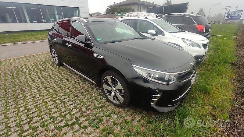 Usata Kia Optima GT-Line 141 CV (103 kW) 2017 Nero Station wagon