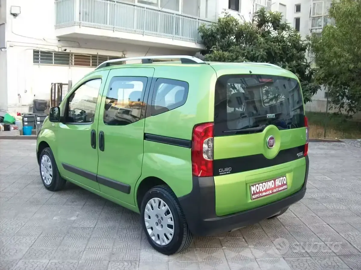 Usata Fiat Qubo Active 77 CV (56 kW) 2015 Verde Monovolume