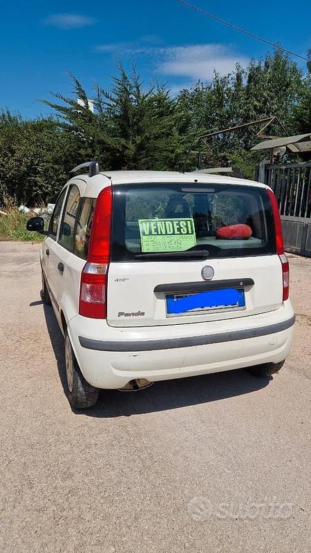 Usata Fiat Panda 60 CV (44 kW) 2012 Bianco Utilitaria