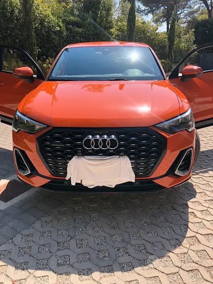 Usata Audi Q3 150 CV (110 kW) 2020 Arancione SUV