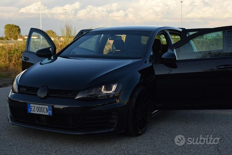 Usata VW Golf VII GTD 230 CV (169 kW) 2015 Nero Berlina