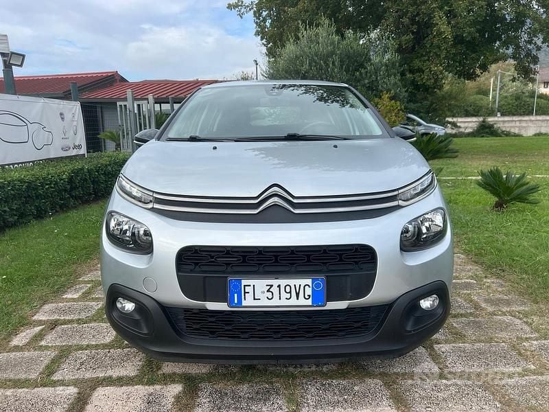 Usata Citroën C3 PureTech 82 CV (60 kW) 2017 Argento Berlina