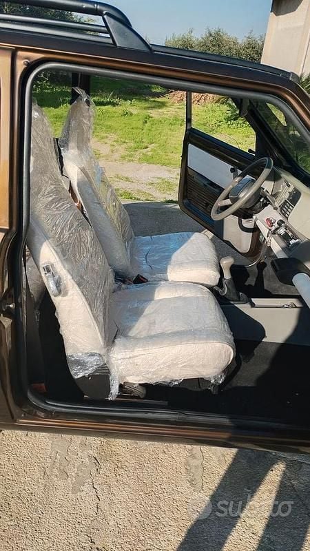 Usata Fiat Panda 2002 Marrone Utilitaria