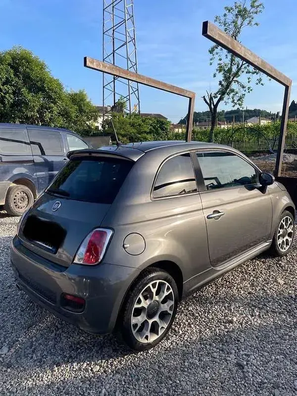 Usata Fiat 500 S 95 CV (69 kW) 2015 Grigio Utilitaria