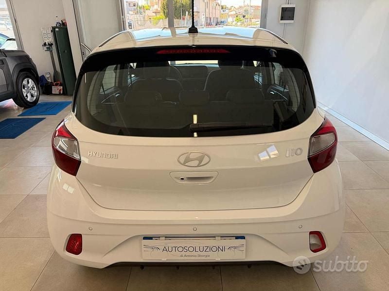 Nuova Hyundai i10 63 CV (46 kW) 2025 Bianco Utilitaria