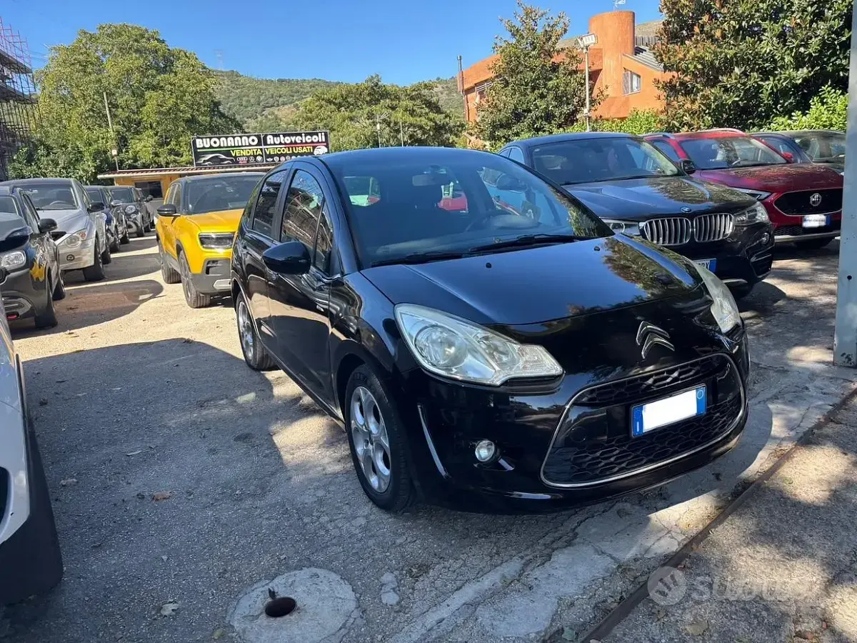 Usata Citroën C3 Exclusive 68 CV (50 kW) 2010 Nero Berlina