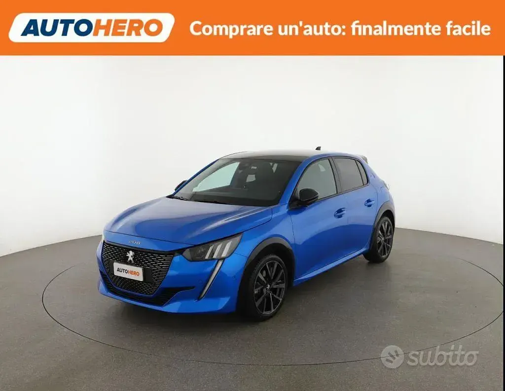 Usata Peugeot 208 GT 131 CV (96 kW) 2023 Blu Utilitaria