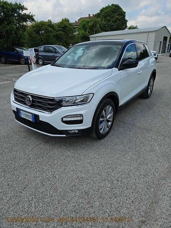 Usata VW T-Roc Advance 150 CV (110 kW) 2019 Bianco SUV