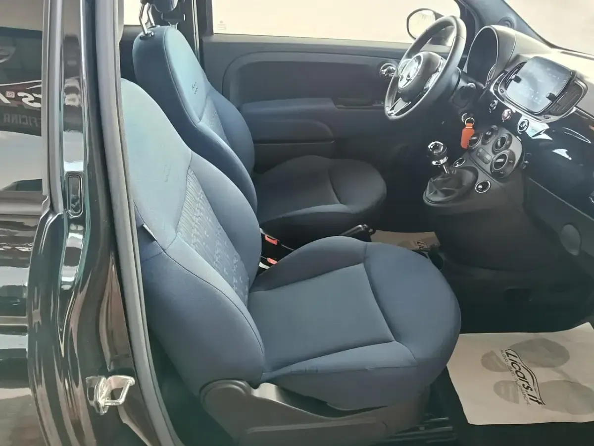 Usata Fiat 500 Club 69 CV (50 kW) 2022 Nero Berlina