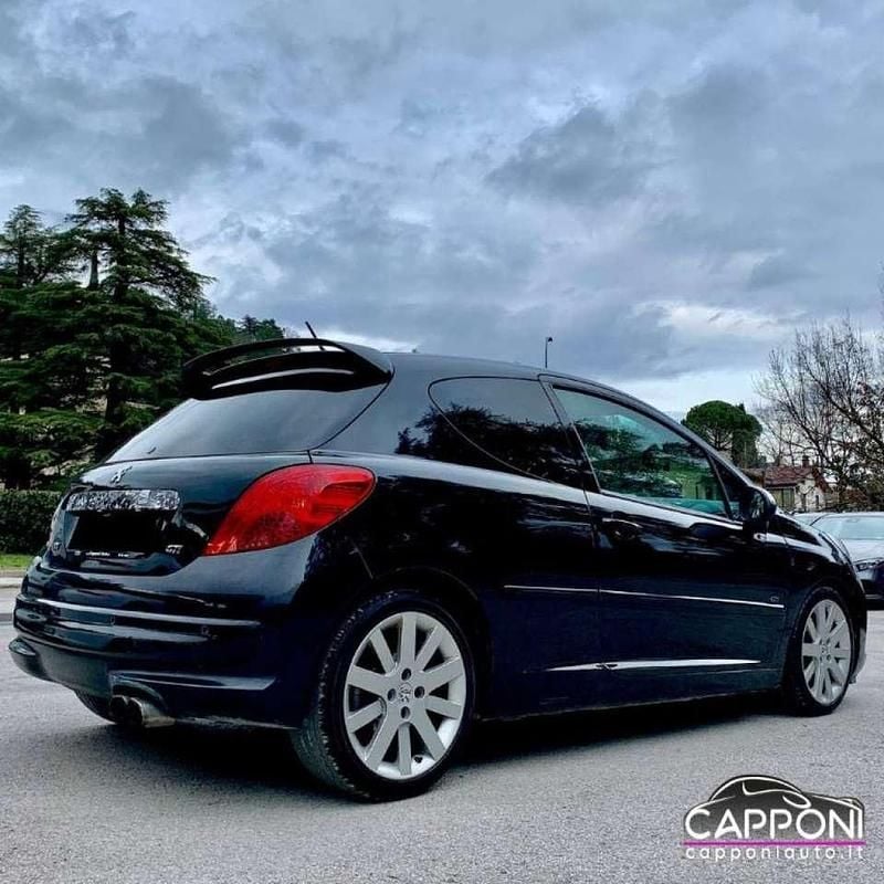 Usata Peugeot 207 GTi 175 CV (128 kW) 2007 Nero Utilitaria