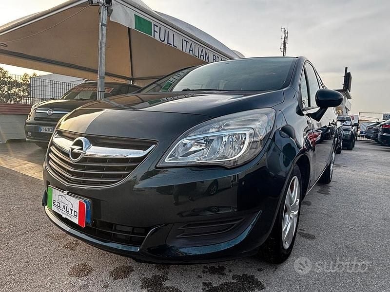 Usata Opel Meriva 100 CV (73 kW) 2015 Verde Monovolume