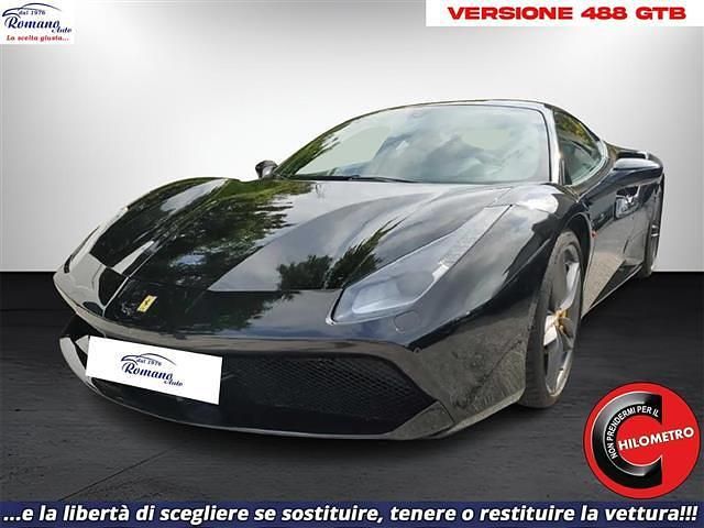 Usata Ferrari 488 678 CV (498 kW) 2016 Nero Berlina