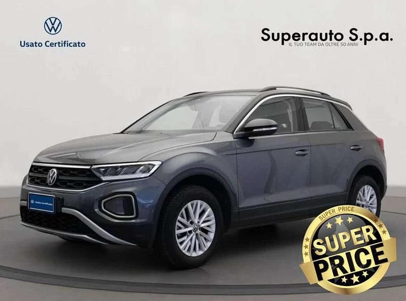 Grigio scuro Usata 2023 VW T-Roc Life SUV | 24.900 € (Buon prezzo) - Immagine 1/4