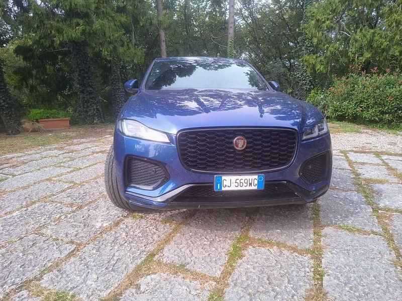 Usata Jaguar F-Pace R-Dynamic 250 CV (183 kW) 2022 Blu/azzurro SUV