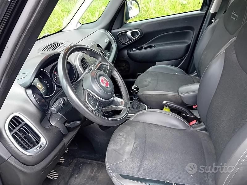 Usata Fiat 500L Cross 95 CV (69 kW) 2018 Nero Monovolume