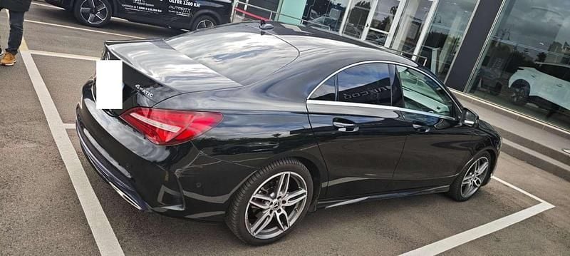 Usata Mercedes CLA200 150 CV (110 kW) 2018 Nero Coupé