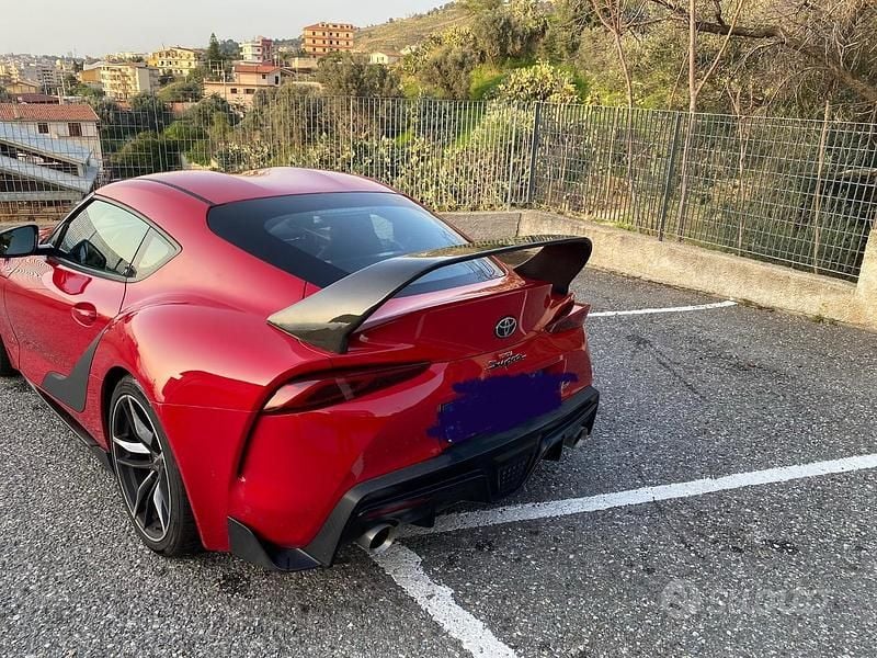 Usata Toyota Supra Premium 340 CV (250 kW) 2020 Rosso Coupé