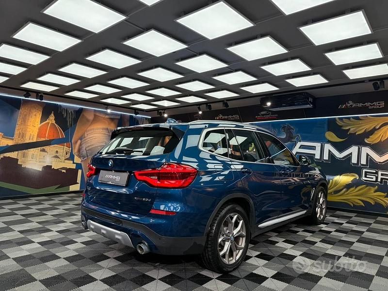 Usata BMW X3 Luxury Line 190 CV (139 kW) 2020 Blu SUV