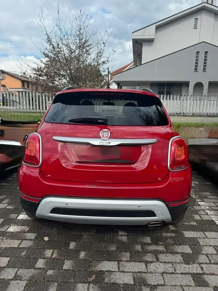 Usata Fiat 500X Cross 95 CV (69 kW) 2017 Rosso SUV