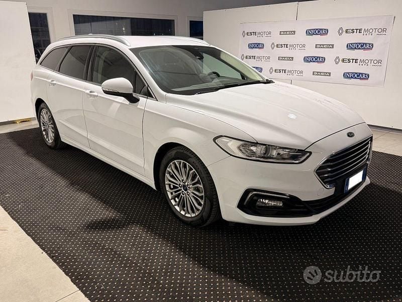 Bianco pastello Usata 2021 Ford Mondeo Business Edition Station wagon | 11.490 € (Buon prezzo) - Immagine 1/4