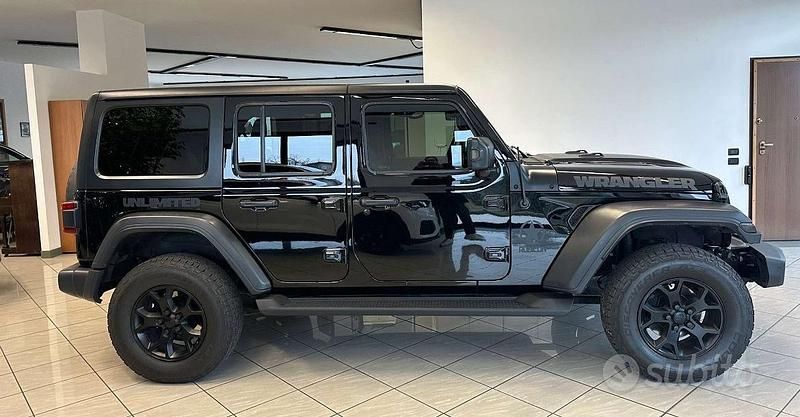 Nero Usata 2020 Jeep Wrangler Rubicon SUV | 46.900 € (Buon prezzo) - Immagine 1/4