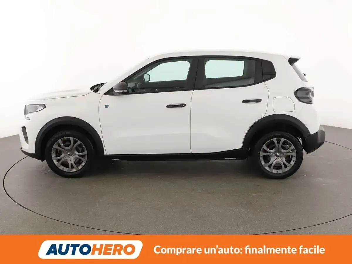 Usata Citroën e-C3 52 kW (72 CV) 2025 Bianco Utilitaria