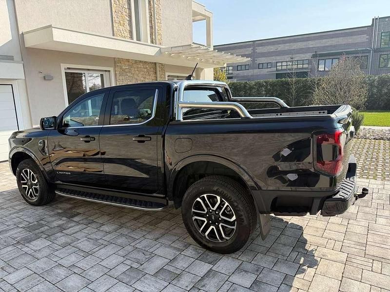Usata Ford Ranger Limited 205 CV (150 kW) 2023 Nero Pick-up