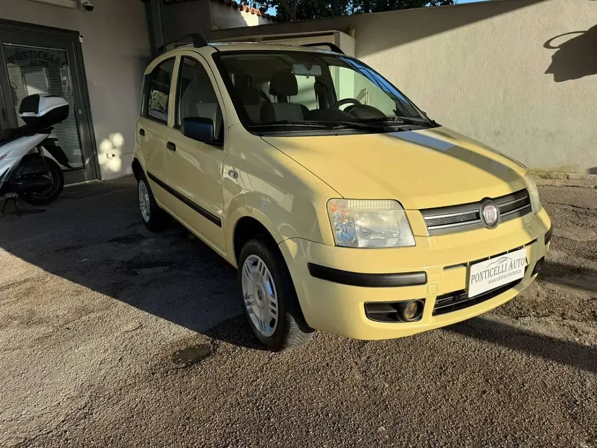Usata Fiat Panda Dynamic 60 CV (44 kW) 2008 Giallo Utilitaria