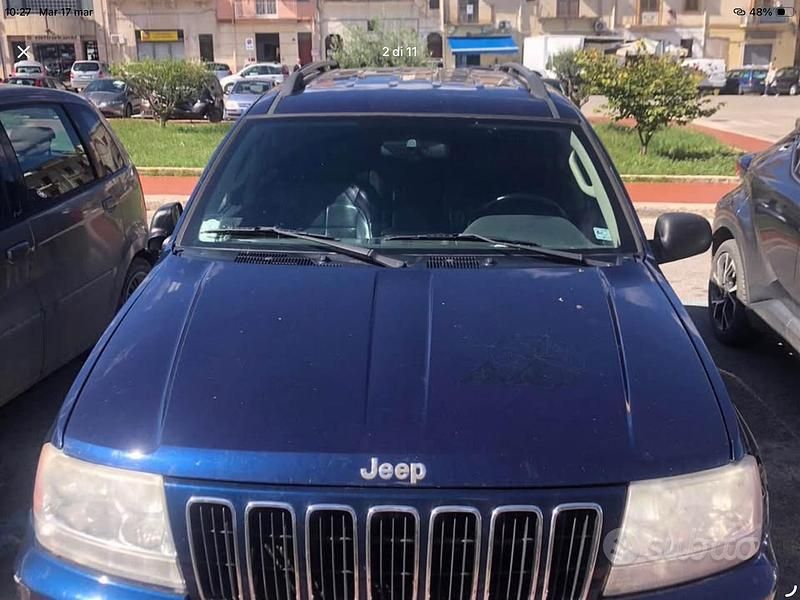 Usata Jeep Grand Cherokee 2002 Blu SUV