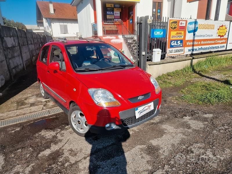 Usata Chevrolet Matiz SE 51 CV (37 kW) 2009 Rosso Utilitaria