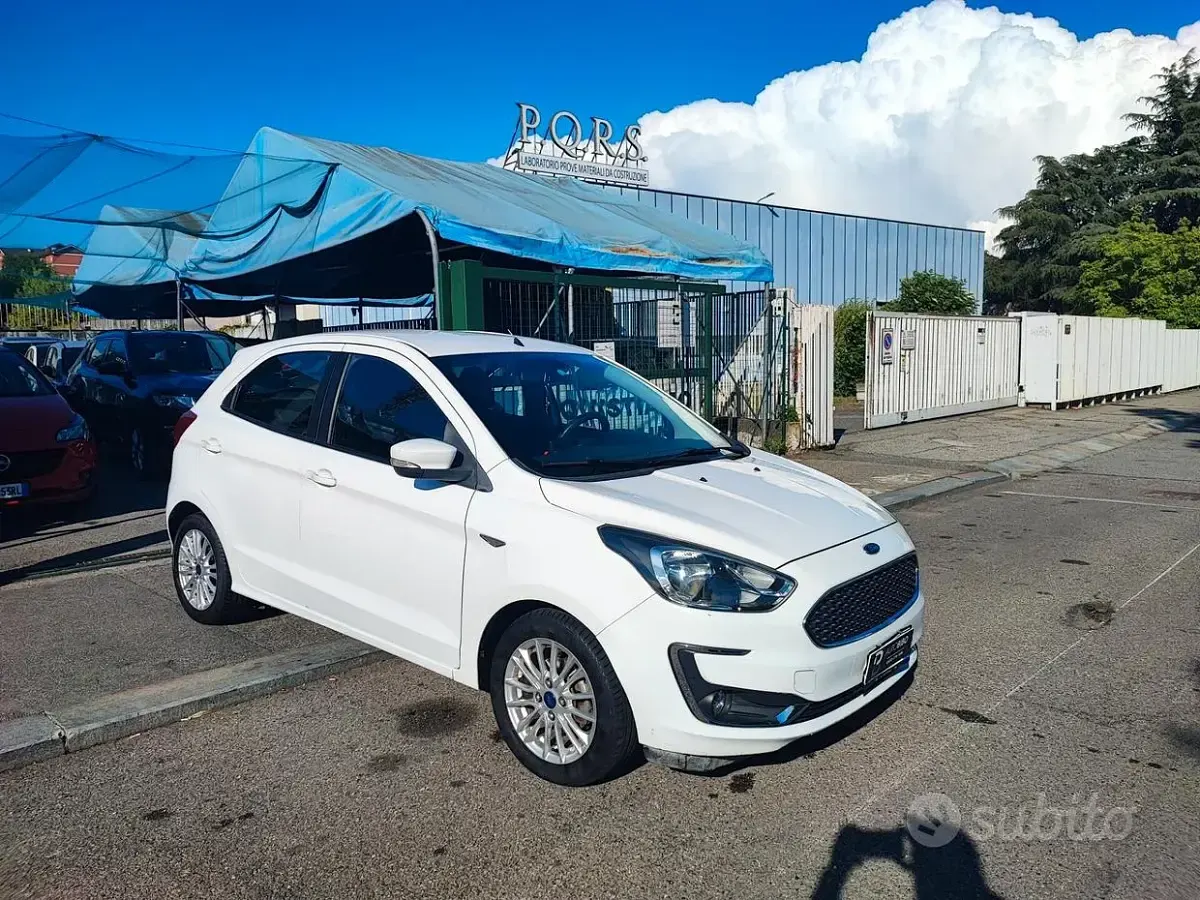 Usata Ford Ka Plus Active 95 CV (69 kW) 2018 Bianco Utilitaria