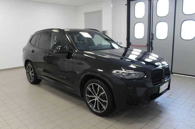 Usata BMW X3 M Sport 190 CV (139 kW) 2022 Nero SUV